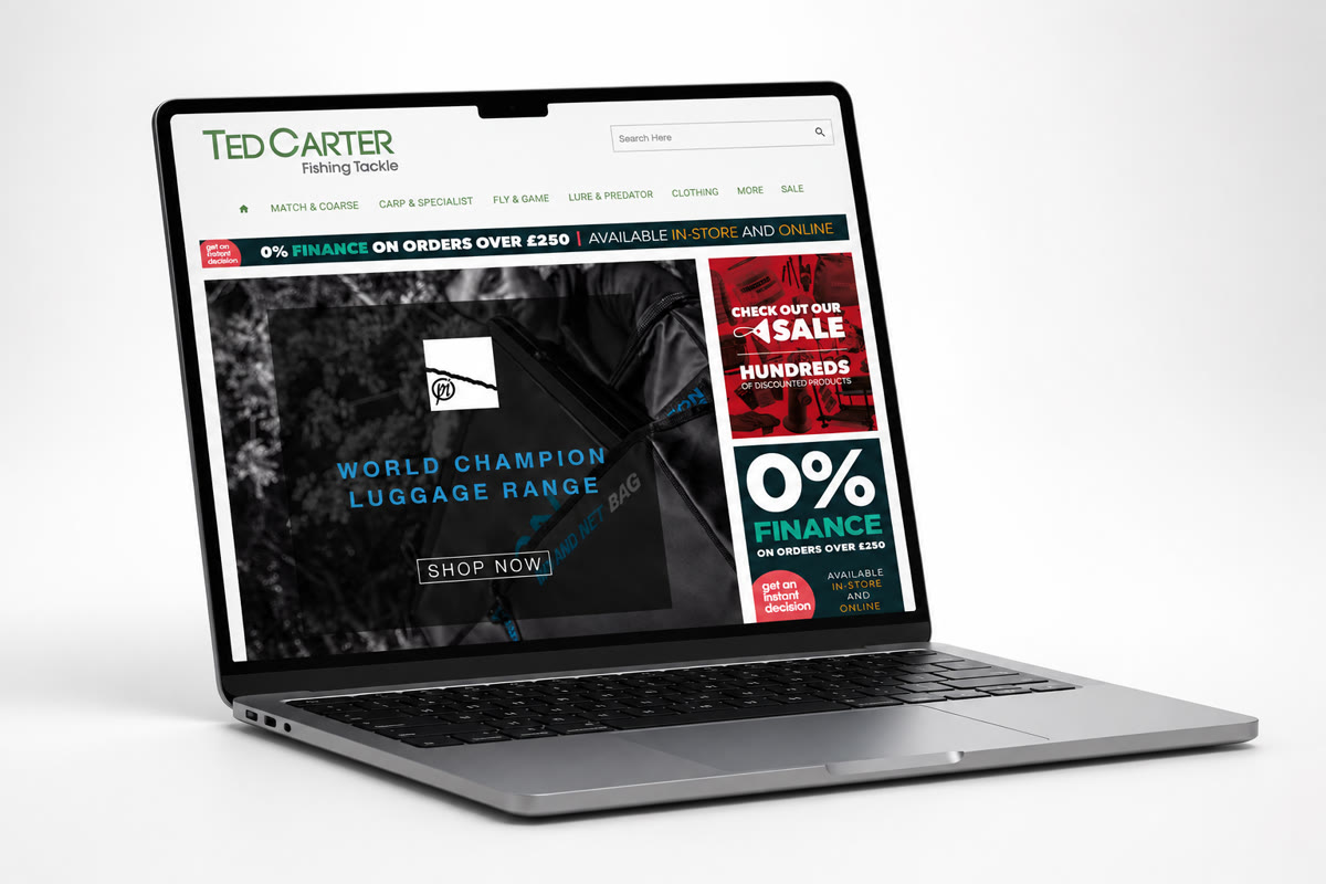 Ted Carter Fishing Tackle case study
